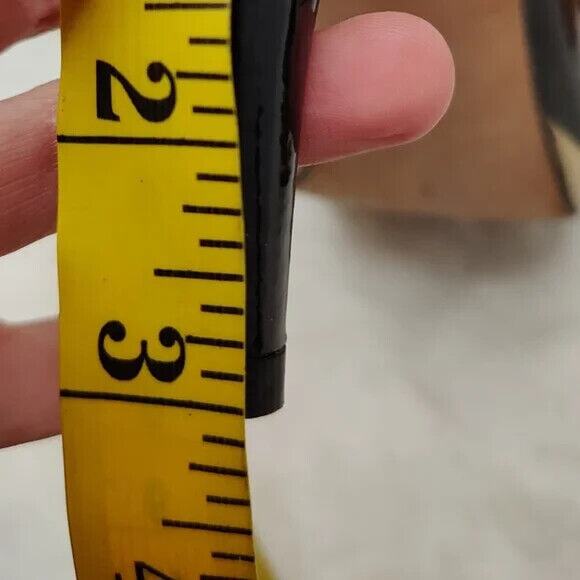 Black patent leather Stuart Weitzman Peep Toe Pumps sz 7.5 - Picture 7 of 7